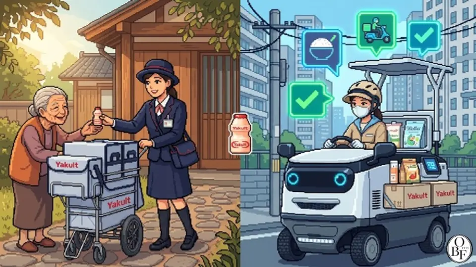 야쿠르트 아줌마가 사회 안전망이 된 나라, 그리고 배달 플랫폼이 된 나라